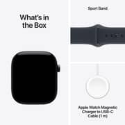 Apple Watch Series 12 GPS + Cellular, 42mm Night Blue Ceramic Case with Navy Blue Sport Band - S/M - Pre-order