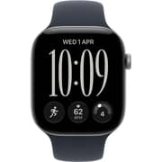Apple Watch Series 12 GPS, 42mm Space Gray Aluminum Case with Navy Blue Sport Band - S/M - Pre-order