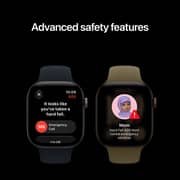 Apple Watch Series 12 GPS, 42mm Space Gray Aluminum Case with Navy Blue Sport Band - S/M - Pre-order