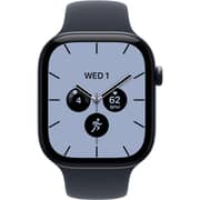 Apple Watch Series 12 GPS + Cellular, 46mm Night Blue Ceramic Case with Navy Blue Sport Band - S/M - Pre-order