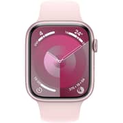 Apple Watch Series 9 GPS 45mm Pink Aluminum Case with Light Pink Sport Band M/L