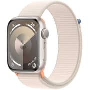 Apple Watch Series 9 GPS 45mm Starlight Aluminum Case with Starlight Sport Loop