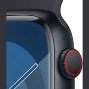 Apple Watch Series 9 GPS + Cellular 45mm Midnight Aluminum Case with Midnight Sport Band S/M – Middle East Version
