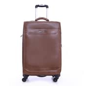 Para John 3pcs Buffalos Trolley Luggage Set Brown