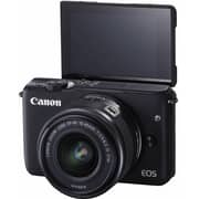 Canon EOS M10 Mirrorless Digital Camera Black With EFM 15-45mm IS STM Lens