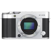 Fujifilm X-A3 Mirrorless Digital Camera Silver With XC 16-50mm Lens
