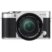 Fujifilm X-A3 Mirrorless Digital Camera Silver With XC 16-50mm Lens