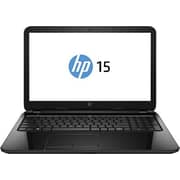 HP 15-R201NE Laptop - Core i3 1.7GHz 4GB 500GB Shared Win8.1 15.6inch Black