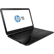 HP 15-R201NE Laptop - Core i3 1.7GHz 4GB 500GB Shared Win8.1 15.6inch Black