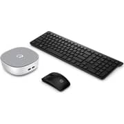 HP Pavilion Mini 300-030NE Desktop - Core i3 1.9GHz 4GB 1TB Shared Win8.1 Snow White English/Arabic Keyboard
