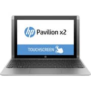 HP Pavilion X2 10-N102NE Convertible Touch Laptop - Atom 1.44GHz 2GB 32GB Shared Win10 10.1inch WXGA Turbo Silver