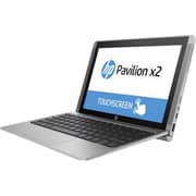HP Pavilion X2 10-N102NE Convertible Touch Laptop - Atom 1.44GHz 2GB 32GB Shared Win10 10.1inch WXGA Turbo Silver