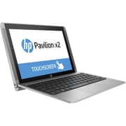 HP Pavilion X2 10-N102NE Convertible Touch Laptop - Atom 1.44GHz 2GB 32GB Shared Win10 10.1inch WXGA Turbo Silver