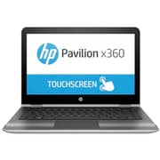 HP Pavilion x360 13-U101NE Convertible Touch Laptop - Core i5 2.5GHz 8GB 1TB Shared Win10 13.3inch FHD Silver