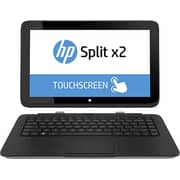 HP Split x2 13-M100SE Convertible Touch Laptop - Core i3 1.3GHz 4GB 500GB+64GB Shared Win8 13.3inch Black