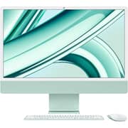 Apple iMac 24-inch (2023) - M3 with 8-Core CPU / 8GB RAM / 256GB SSD / 10-Core GPU / macOS Sonoma / English Keyboard / Green / Middle East Version Pre-order