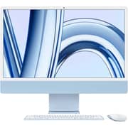 Apple iMac 24-inch (2023) - M3 with 8-Core CPU / 8GB RAM / 512GB SSD / 10-Core GPU / macOS Sonoma / English & Arabic Keyboard / Blue / Middle East Version