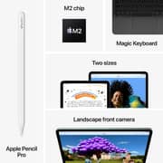 13-inch iPad Air M2 (2024) Wi-Fi + Cellular 512GB - Blue Middle East Version with FaceTime