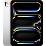 11-inch iPad Pro M4 (2024) Wi-Fi + Cellular 512GB with standard glass - Silver Middle East Version with FaceTime