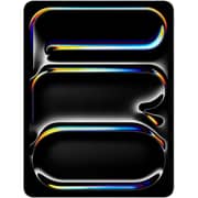 13-inch iPad Pro M4 (2024) Wi-Fi 512GB with standard glass - Silver Middle East Version with FaceTime