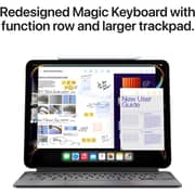 13-inch iPad Pro M4 (2024) Wi-Fi 512GB with standard glass - Silver Middle East Version with FaceTime