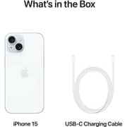 Apple iPhone 15 (256GB) - Blue Middle East Version with FaceTime
