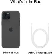 Apple iPhone 15 Plus (256GB) - Black Middle East Version with FaceTime