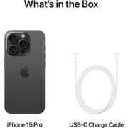 Apple iPhone 15 Pro (1TB) - Black Titanium Middle East Version with FaceTime