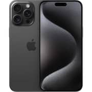 Apple iPhone 15 Pro Max (256GB) - Black Titanium Middle East Version with FaceTime