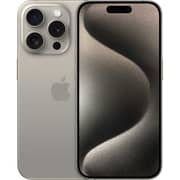 Apple iPhone 15 Pro (256GB) - Natural Titanium Middle East Version with FaceTime