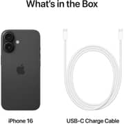 Apple iPhone 16 (256GB) - Black Middle East Version with FaceTime