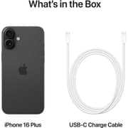 Apple iPhone 16 Plus (256GB) - Black Middle East Version with FaceTime