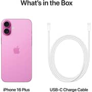 Apple iPhone 16 Plus (128GB) - Pink Middle East Version with FaceTime