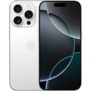 Apple iPhone 16 Pro (128GB) - White Titanium Middle East Version with FaceTime