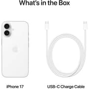 Apple iPhone 17 (256GB) – White Middle East Version with FaceTime