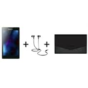 Lenovo Tab 2 A7-30 Tablet - Android 4.4 WiFi + 3G 16GB 1GB 7inch Black + JBL Earphone & Samsonite A7 Folio Case