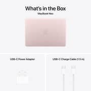 Apple MacBook Neo A18 Pro 13-inch (2026) - 6‑core CPU / 8GB RAM / 256GB SSD / 5‑core GPU / macOS Tahoe / English & Arabic Keyboard / Blush / Middle East Version