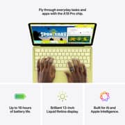 Apple MacBook Neo A18 Pro with Touch ID 13-inch (2026) - 6‑core CPU / 8GB RAM / 512GB SSD / 5‑core GPU / macOS Tahoe / English & Arabic Keyboard / Blush / Middle East Version