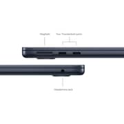 Apple MacBook Air 13-inch (2024) - M3 with 8-core CPU / 24GB RAM / 512GB SSD / 10-core GPU / macOS Sonoma / English Keyboard / Midnight / Middle East Version
