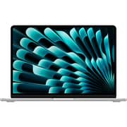 Apple MacBook Air 13-inch (2024) - M3 with 8-core CPU / 24GB RAM / 512GB SSD / 10-core GPU / macOS Sonoma / English Keyboard / Silver / Middle East Version