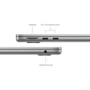Apple MacBook Air 13-inch (2024) - M3 with 8-core CPU / 24GB RAM / 512GB SSD / 10-core GPU / macOS Sonoma / English Keyboard / Space Grey / Middle East Version