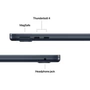 Apple MacBook Air M5 13-inch (2026) - 10-core CPU / 16GB RAM / 512GB SSD / 8‑core GPU / macOS Tahoe / English & Arabic Keyboard / Midnight / Middle East Version