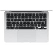 Apple MacBook Air M5 13-inch (2026) - 10-core CPU / 24GB RAM / 1TB SSD / 10‑core GPU / macOS Tahoe / English & Arabic Keyboard / Silver / Middle East Version