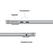 Apple MacBook Air M5 13-inch (2026) - 10-core CPU / 24GB RAM / 1TB SSD / 10‑core GPU / macOS Tahoe / English & Arabic Keyboard / Silver / Middle East Version