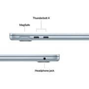 Apple MacBook Air M5 13-inch (2026) - 10-core CPU / 16GB RAM / 512GB SSD / 8‑core GPU / macOS Tahoe / English & Arabic Keyboard / Sky Blue / Middle East Version