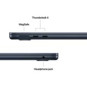 Apple MacBook Air M4 13-inch (2025) - 10-core CPU / 16GB RAM / 256GB SSD / 8-core GPU / macOS Sequoia / English & Arabic Keyboard / Midnight / Middle East Version