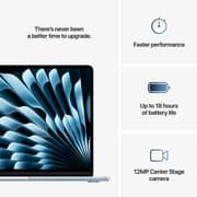 Apple MacBook Air M4 13-inch (2025) - 10-core CPU / 24GB RAM / 512GB SSD / 10-core GPU / macOS Sequoia / English & Arabic Keyboard / Sky Blue / Middle East Version