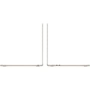 Apple MacBook Air 15-inch (2024) - M3 with 8-core CPU / 8GB RAM / 256GB SSD / 10-core GPU / macOS Sonoma / English Keyboard / Starlight / Middle East Version