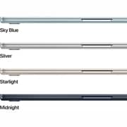 Apple MacBook Air M4 15-inch (2025) - 10-core CPU / 16GB RAM / 512GB SSD / 10-core GPU / macOS Sequoia / English Keyboard / Silver / Middle East Version
