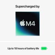 Apple MacBook Air M4 15-inch (2025) - 10-core CPU / 16GB RAM / 512GB SSD / 10-core GPU / macOS Sequoia / English Keyboard / Silver / Middle East Version